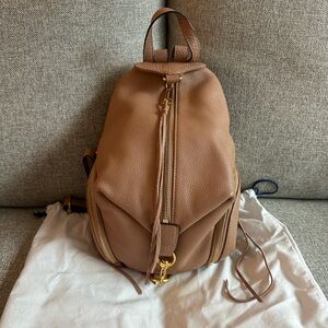 Rebecca Minkoff Julia Tan Leather Backpack